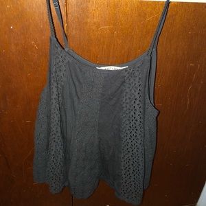 american eagle summer navy tank